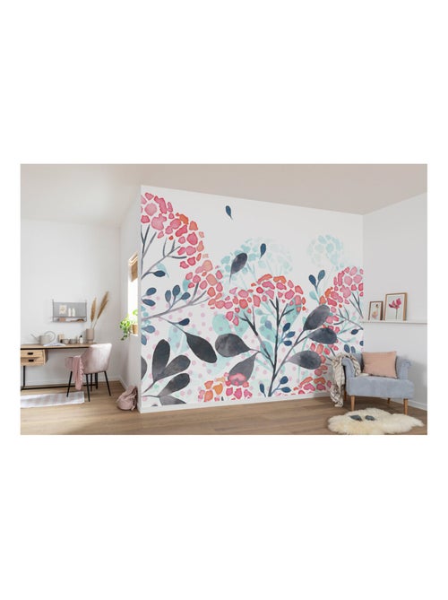 Photo murale - Fleurs multicolores - Kiabi