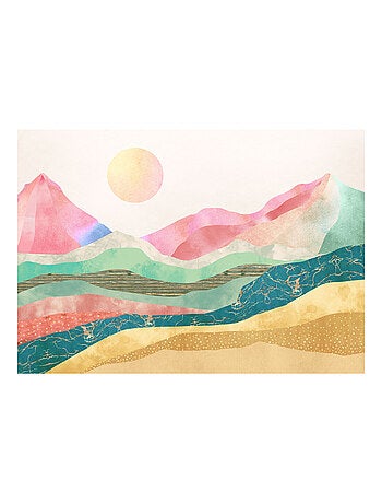 Photo murale - Montagne Colorée