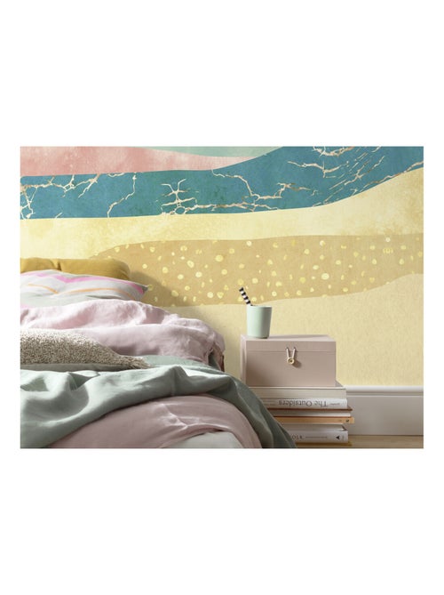 Photo murale - Montagne Colorée - Kiabi