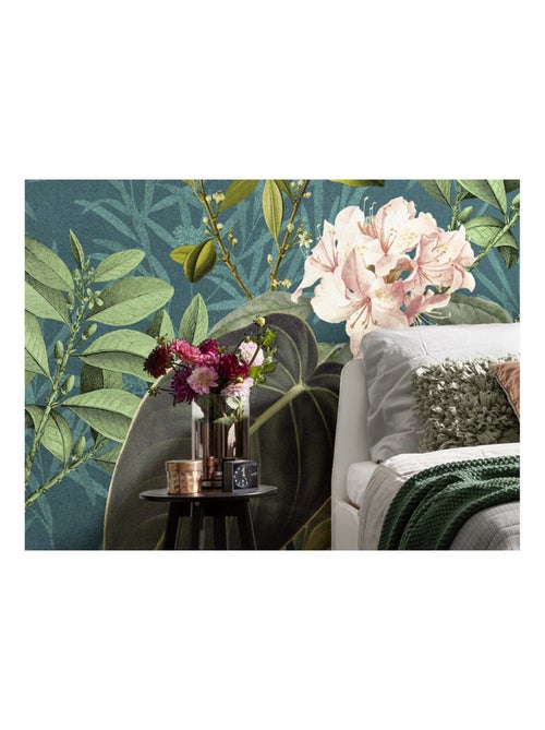 Photo murale - Mur Fleuris De Jacinthe - Kiabi