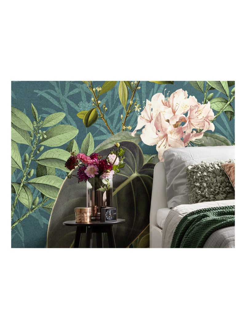Photo murale - Mur Fleuris De Jacinthe Multicolore - Kiabi