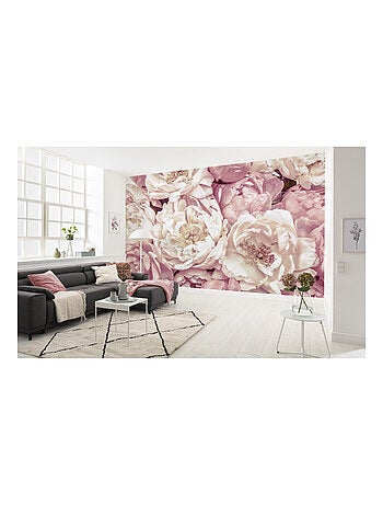 Photo murale - Pivoines Roses, Blancs