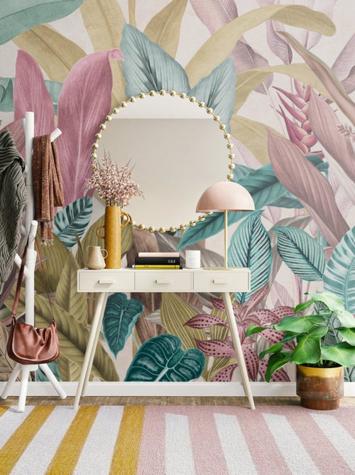 Photo murale - Plantes Multicolores - Kiabi