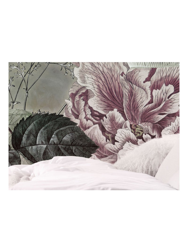 Photo murale - Roses Romantique Multicolore - Kiabi