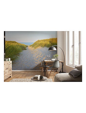 Photo Murale Intissé - Chemin sablé en direction de la mer