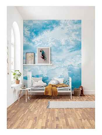 Photo Murale Intissé - Ciel Bleue Remplie De Nuage