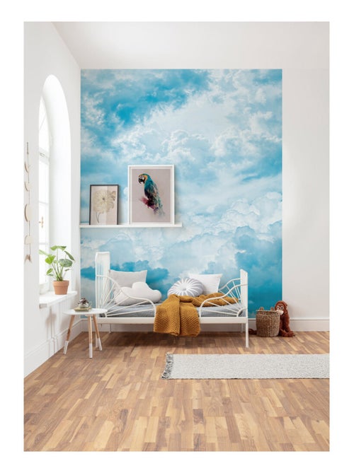 Photo Murale Intissé - Ciel Bleue Remplie De Nuage - Kiabi