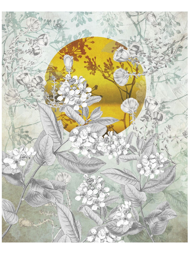 Photo Murale Intissé - Feuillages asiatique Multicolore - Kiabi