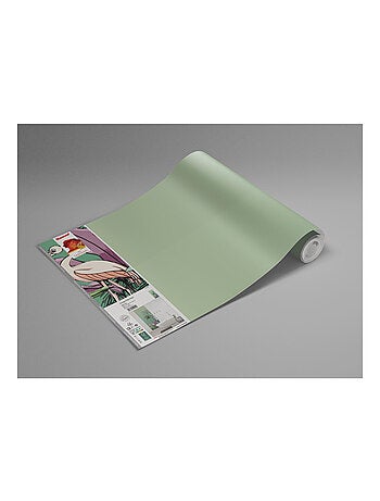 Photo Murale Intissé - Flamant Rose Sous Les Palmiers