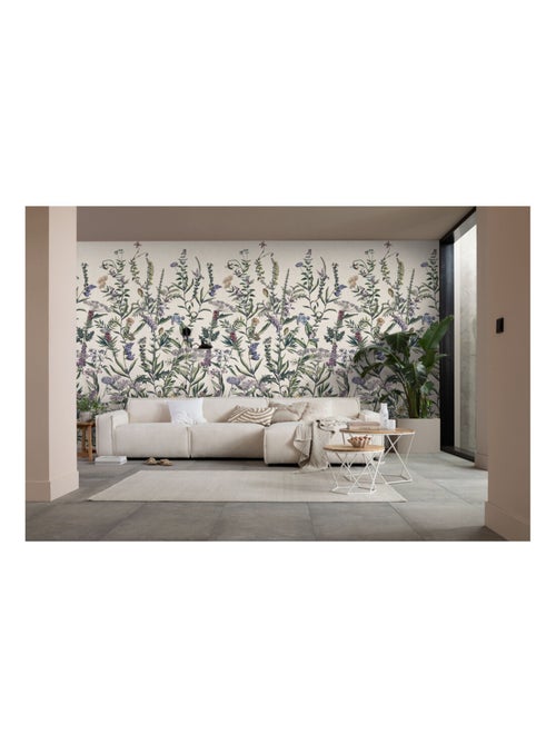 Photo Murale Intissé - Fleurs à Longue Tiges - Kiabi