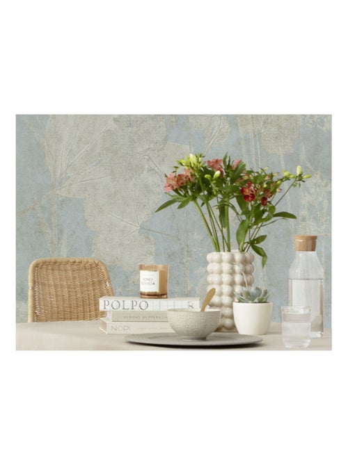 Photo Murale Intissé - Fleurs Blanche - Kiabi