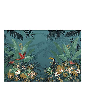 Photo Murale Intissé - Jungle Tropical et Animaux