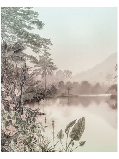 Photo Murale Intissé -  Lac tropical - Kiabi