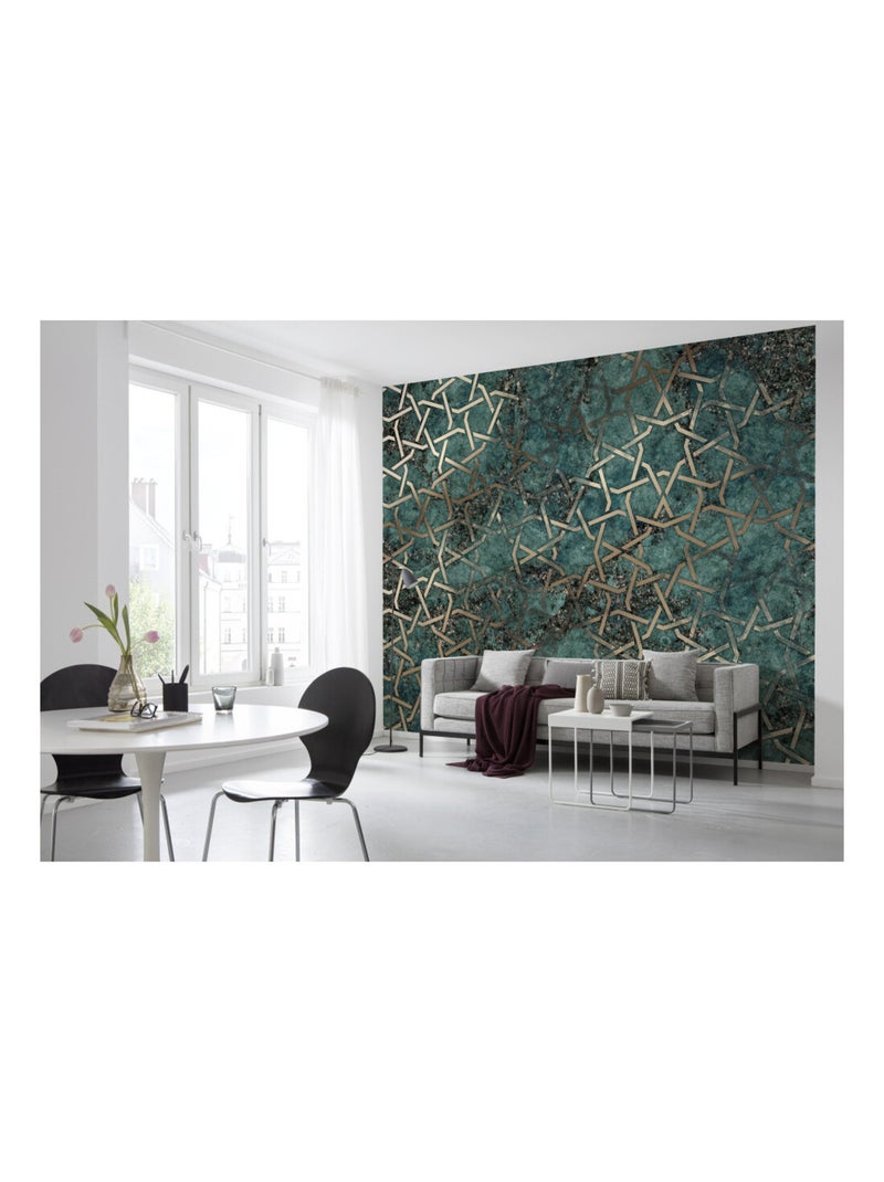 Photo Murale Intissé - Lumière Des Etoiles Multicolore - Kiabi
