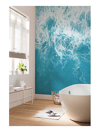 Photo Murale Intissé - Mer Remplie Vagues