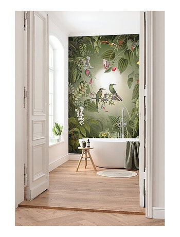 Photo Murale Intissé - Oiseaux et ses papillons