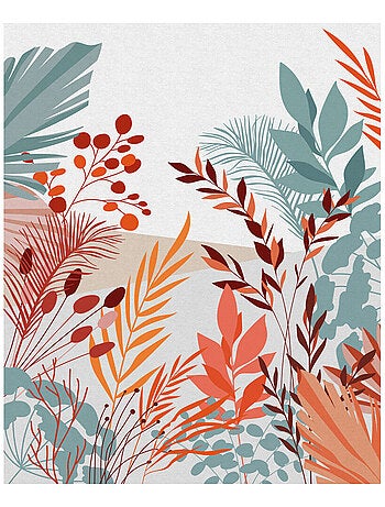 Photo Murale Intissé - Plante De Couleurs Pastels