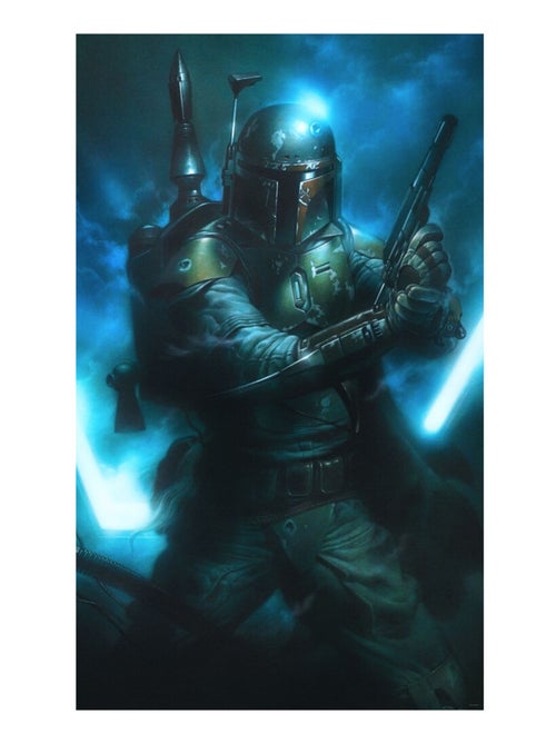 Photo Murale Intissé - Star Wars Chasseur De Primes - Kiabi