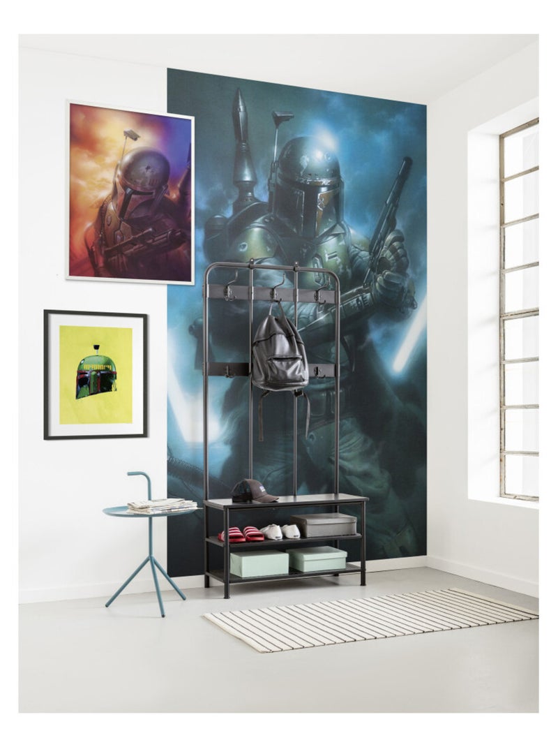 Photo Murale Intissé - Star Wars Chasseur De Primes Multicolore - Kiabi