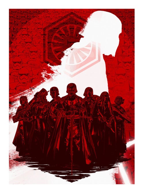 Photo Murale Intissé - Star Wars Suprême Leader - Kiabi