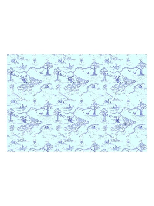 Photo Murale Intissé - Winnie l'ourson et ses amies dans la Forêt - Kiabi