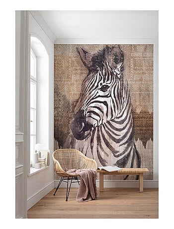 Photo Murale Intissé - Zèbre