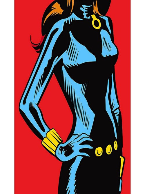 Photo murale intissé- Black Widow - La Veuve Noire - Kiabi