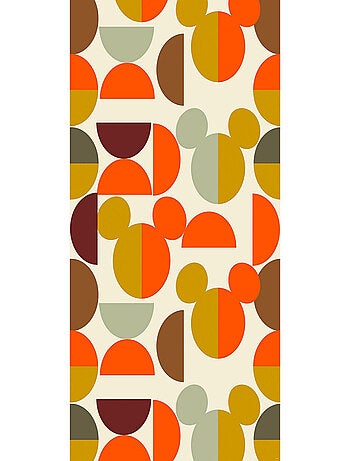 Photo murale intissé- Tête De Mickey - Formes Géométriques