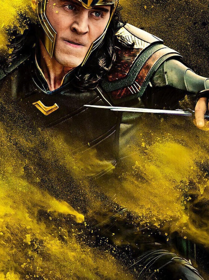 Photo murale intissé impression numérique Loki Yellow Dust Multicolore - Kiabi