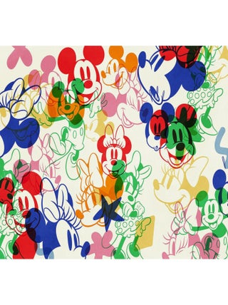 Photo murale intissé impression numérique Mickey & Minnie Dessinés