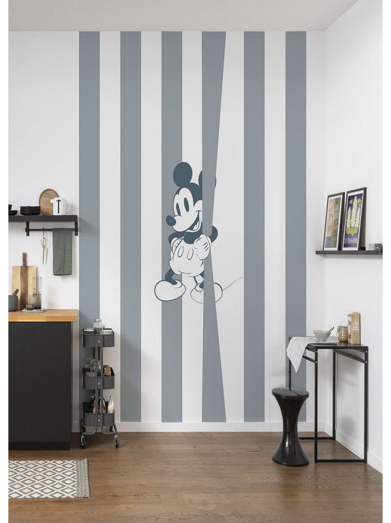 Photo murale intissé impression numérique Mickey Offbeat Multicolore - Kiabi
