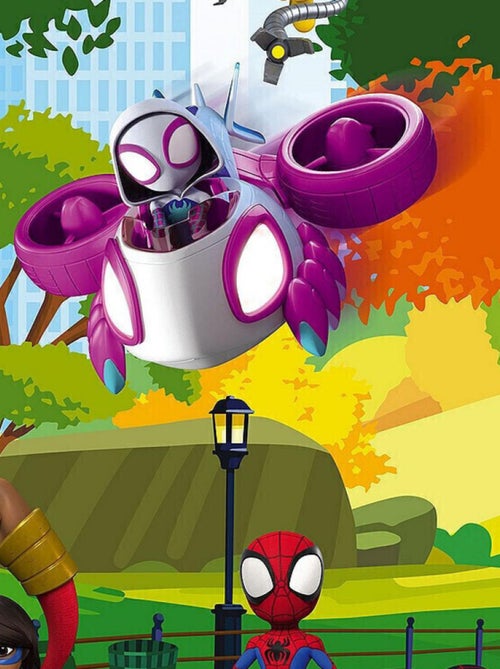 Photo murale intissé impression numérique Spidey Et Ses Amis En Ville - Kiabi