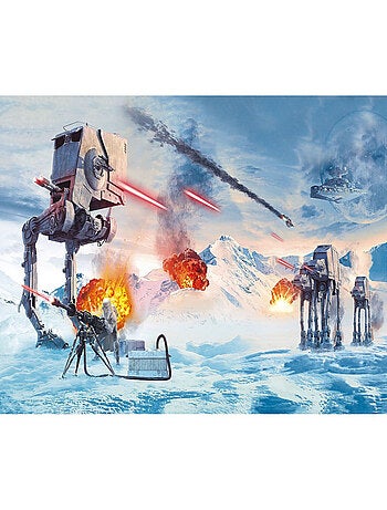 Photo murale intissé impression numérique Star Wars Hoth Showdown