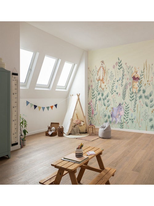 Photo murale intissé impression numérique Winnie l'Ourson Et Ses Amis - Kiabi