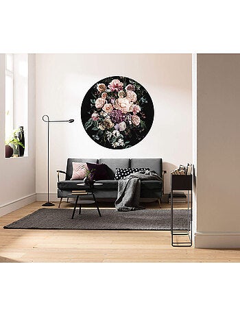 Photo Murale Ronde - Assortiments De Fleurs