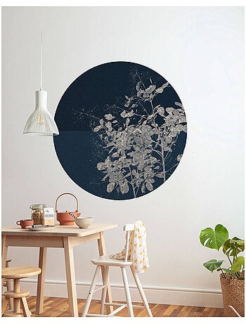 Photo Murale Ronde - Branches De Fleurs