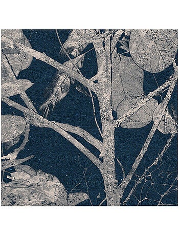 Photo Murale Ronde - Branches De Fleurs