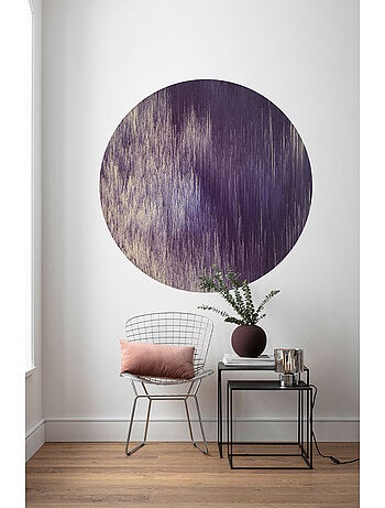 Photo Murale Ronde - Dégradé De Violet