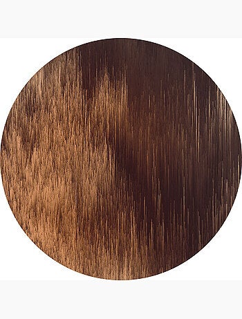 Photo Murale Ronde - Effet Boisé