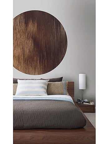 Photo Murale Ronde - Effet Boisé