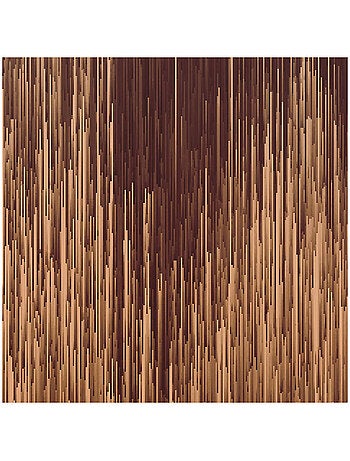 Photo Murale Ronde - Effet Boisé