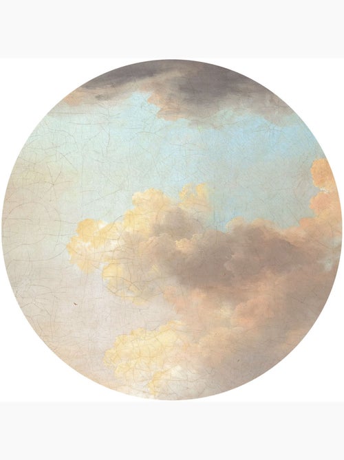 Photo Murale Ronde - Effet De Nuages Pourpres - Kiabi
