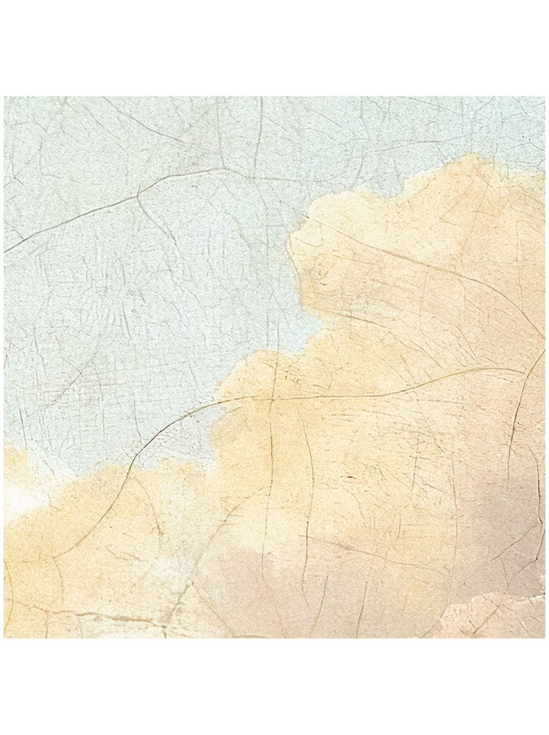 Photo Murale Ronde - Effet De Nuages Pourpres Multicolore - Kiabi