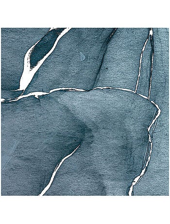 Photo Murale Ronde - Effet Marbré Gris