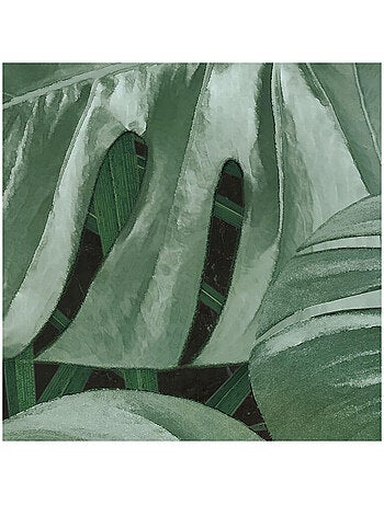 Photo Murale Ronde - Feuilles De Palmiers