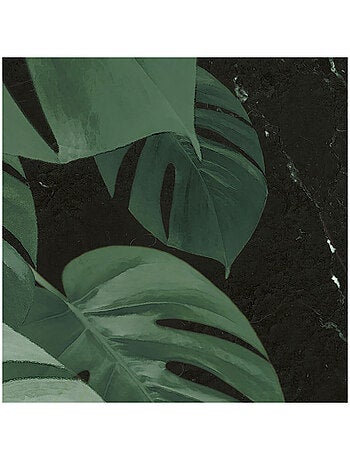 Photo Murale Ronde - Feuilles De Palmiers