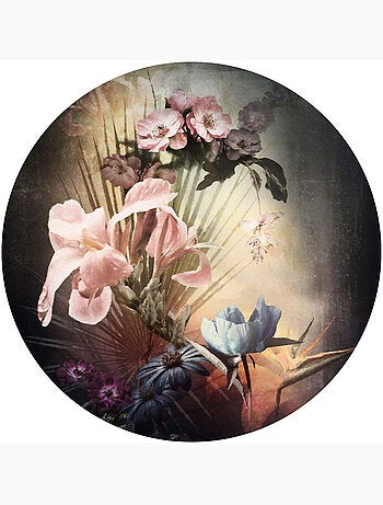 Photo Murale Ronde - Fleurs D'Amandes