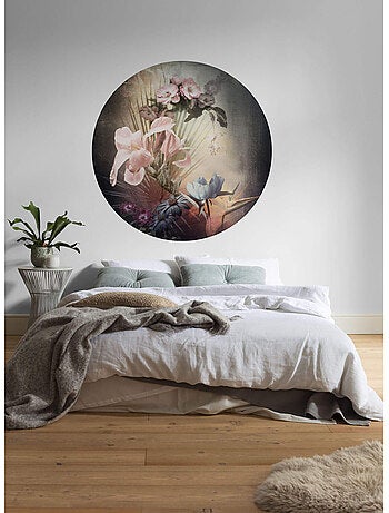 Photo Murale Ronde - Fleurs D'Amandes