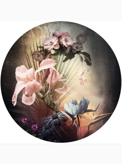 Photo Murale Ronde - Fleurs D'Amandes - Kiabi