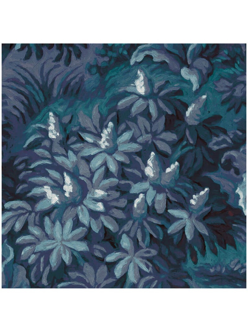 Photo Murale Ronde - Forêt Bleu Azul Multicolore - Kiabi